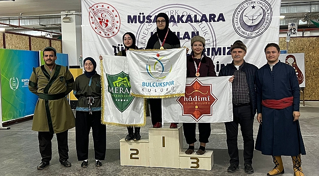 Geleneksel Türk okçuluğu şampiyonasına Meram mührü