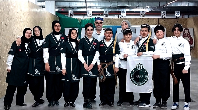 Karataylı Okçular 6 derece elde etti
