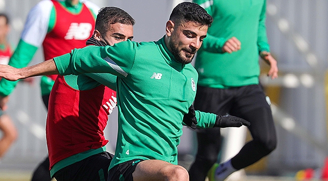 Konyaspor Bodrum maçı hazırlığını sürdürüyor