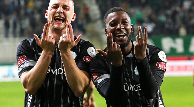 Konyaspor Bodrum'u 3-1'le geçti