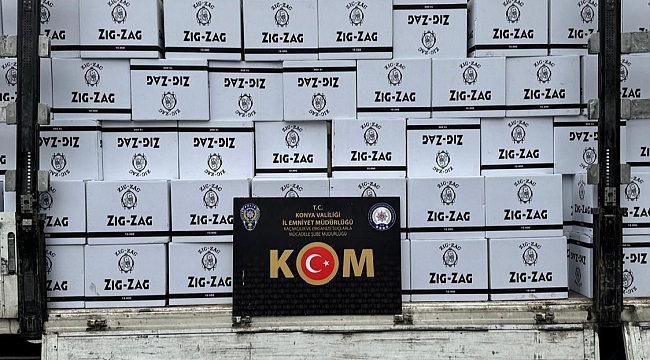8 milyon TL'lik kaçak ürün ele.geçirildi