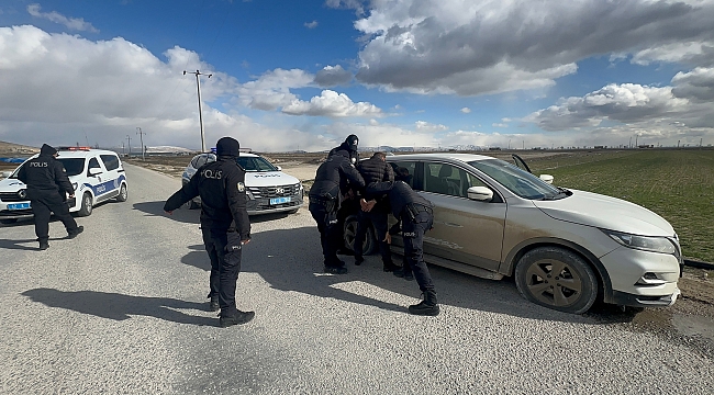 Polisten kaçamadı