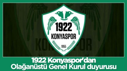 1922 Konyaspor'da Temmuz ayına sarktı