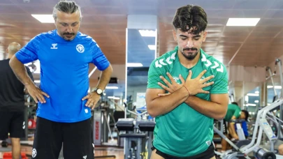 Konyaspor'da futbolculara kuvvet testi