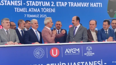 Stadyum- Şehir Hastanesi tramvay hattı başlıyor