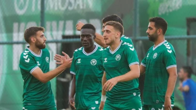 Konyaspor ilk hazırlık maçında galip geldi 2-1