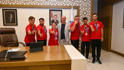 Özel milli sporcular Selçuklu'da
