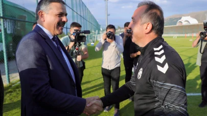 Vali Çiftçi'den Konyaspor'a ziyaret