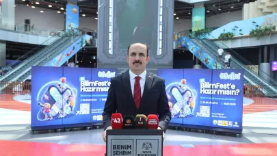 Altay,  tüm Türkiye'yi Bilim Festivaline davet etti