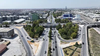 Marangozlar Köprülü kavşak bakıma alınıyor