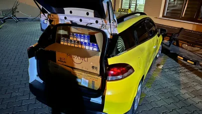 Kaçak sigara operasyonu 2 kişi gözaltında!