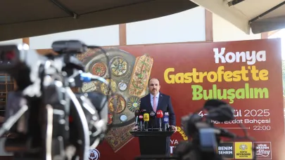 ALTAY:HERKESİ “KONYA GASTROFEST”E DAVET ETTİ