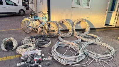 İnşaatlara dadanan hırsız yakalandı