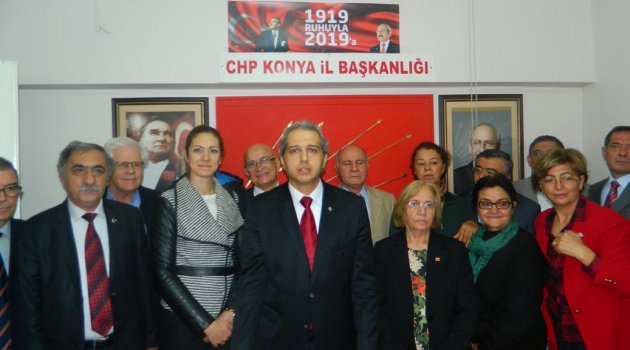 Av. K. Tarkan Büyükoktar CHP Konya İl Başkanlığına aday