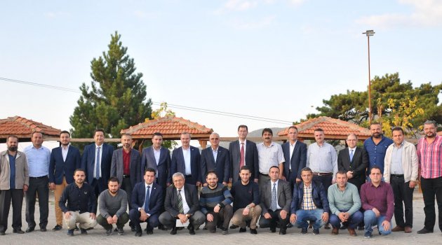 Kütükcü, Huğlu’daki silah üreticileri ile bir araya geldi
