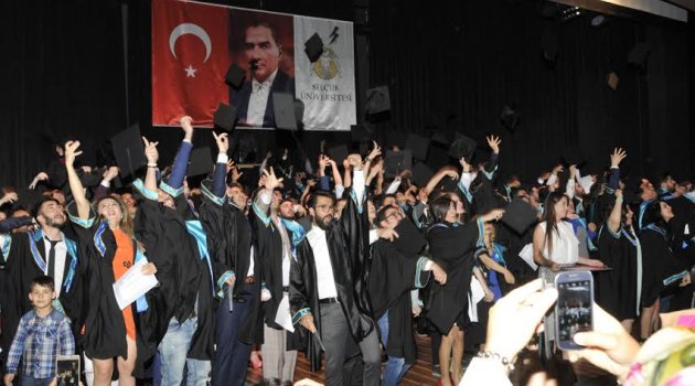 Selçuk Üniversitesi’nde Mezuniyet Coşkusu Başladı