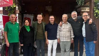 Gazeteciler Fatma Sultan Konağı'nda buluştu