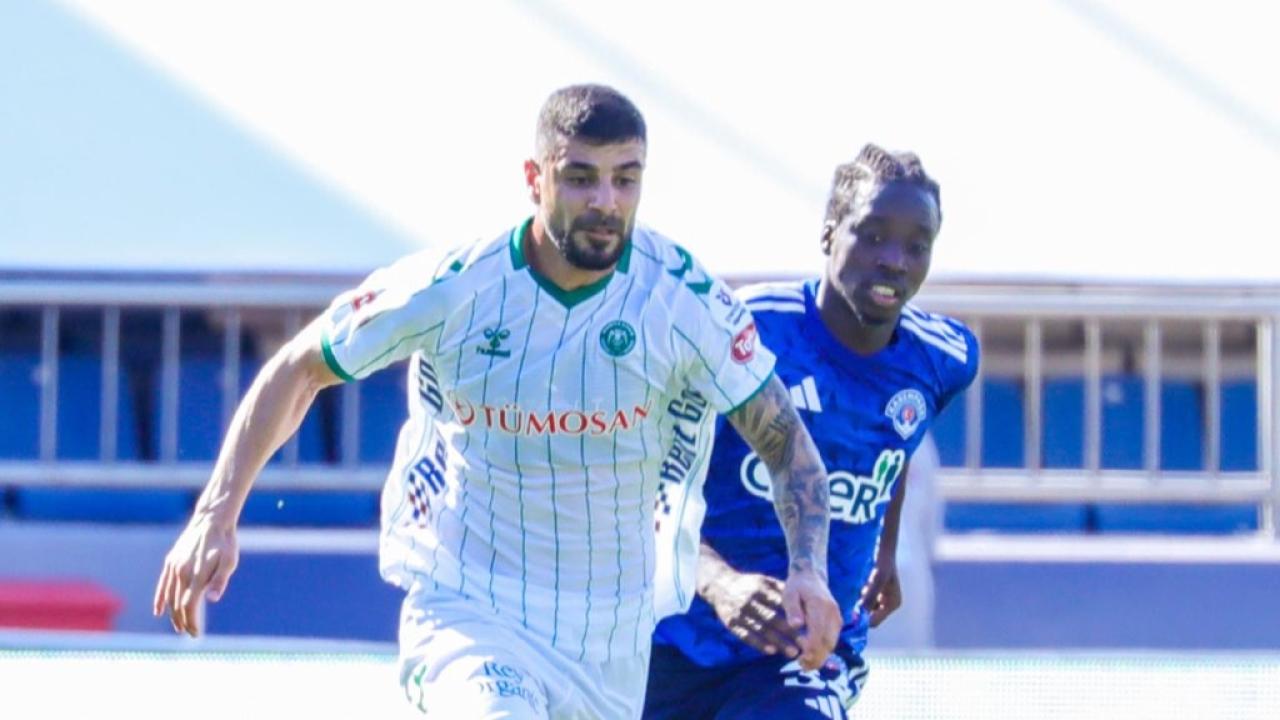 Konyaspor&#039;da ikinci yarı sendromu 1-1