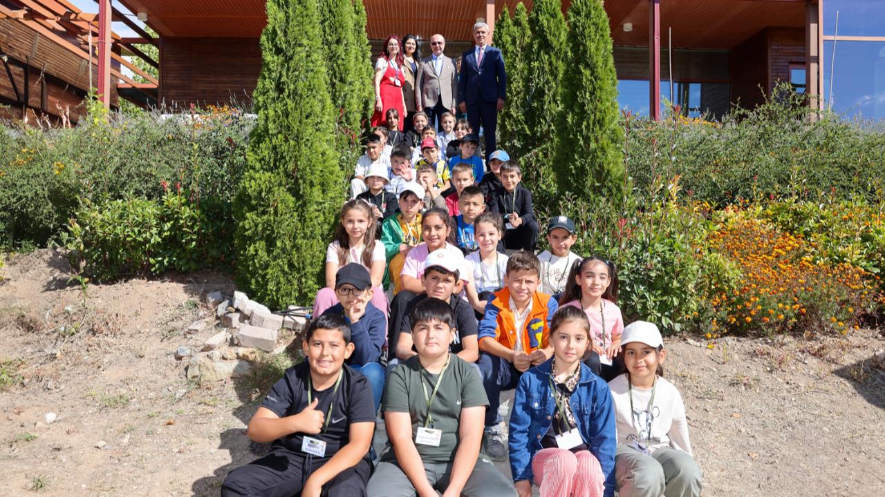 Pekyatırmacı'dan Tabiat okuluna ziyaret