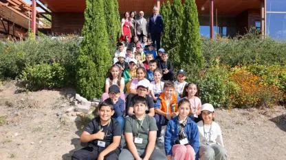Pekyatırmacı'dan Tabiat okuluna ziyaret