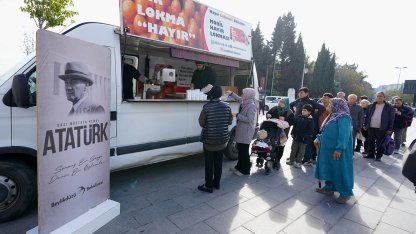 10 Kasım’da Beylikdüzü’nde lokma geleneği sürdürüldü
