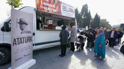 10 Kasım’da Beylikdüzü’nde lokma geleneği sürdürüldü