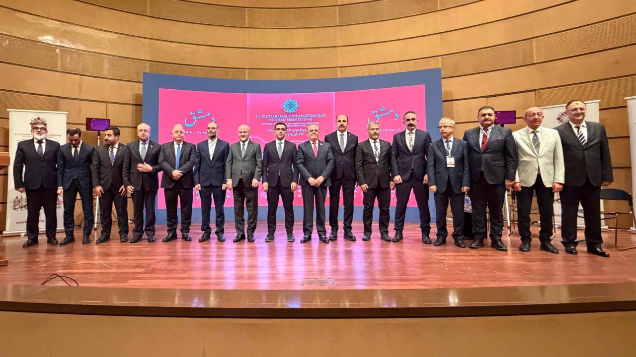 10. Uluslararası Dini Araştırmalar ve İnsan Sempozyumu Şam’da başladı