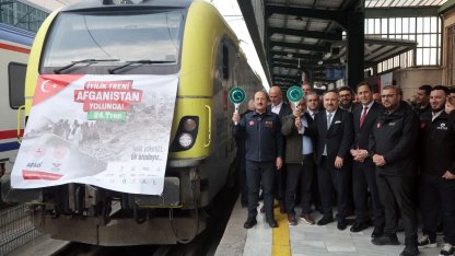 24. İyilik Treni Afganistan yolunda