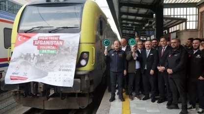 24. İyilik Treni Afganistan yolunda