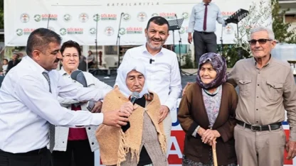 95 yaşındaki Hilmiye Teyze Denizli'yi duygulandırdı