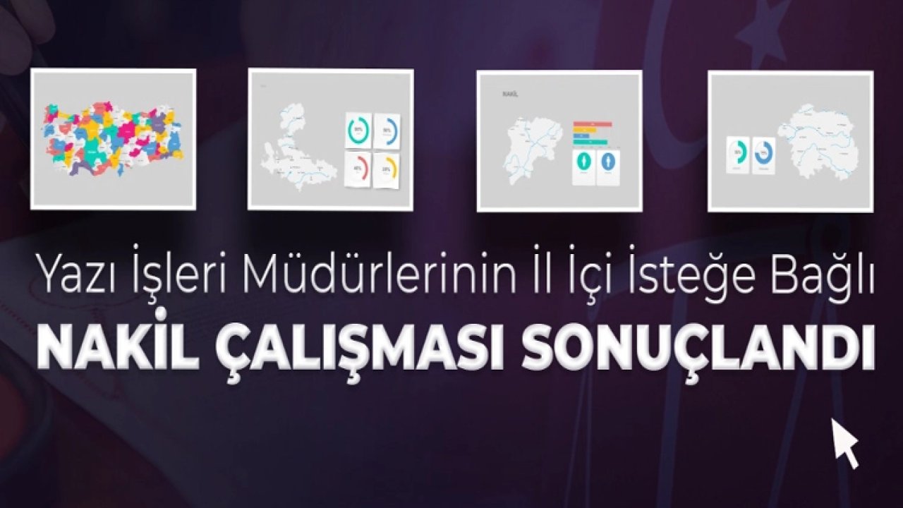 Adalet&#039;te Yazı İşleri Müdürlerinin nakil talepleri sonuçlandı