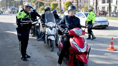 Adıyaman'da motosiklet denetimleri hız kesmiyor