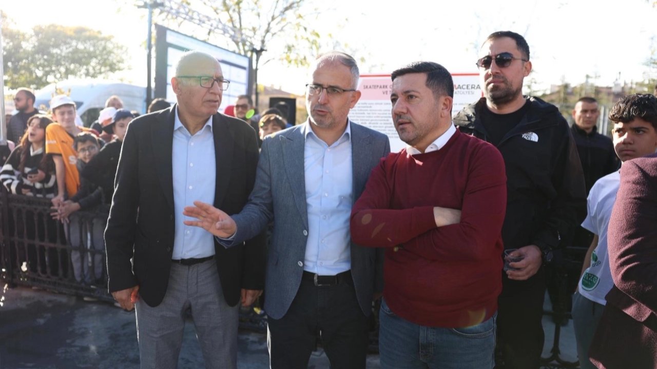 Ahmet Minguzzi Skate Park törenle açıldı