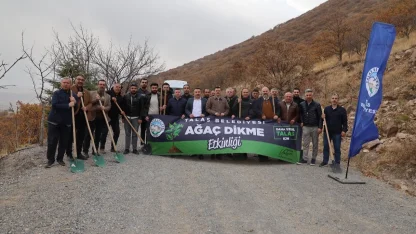 Ali Dağı'nın zirvesine bin 111 fidan