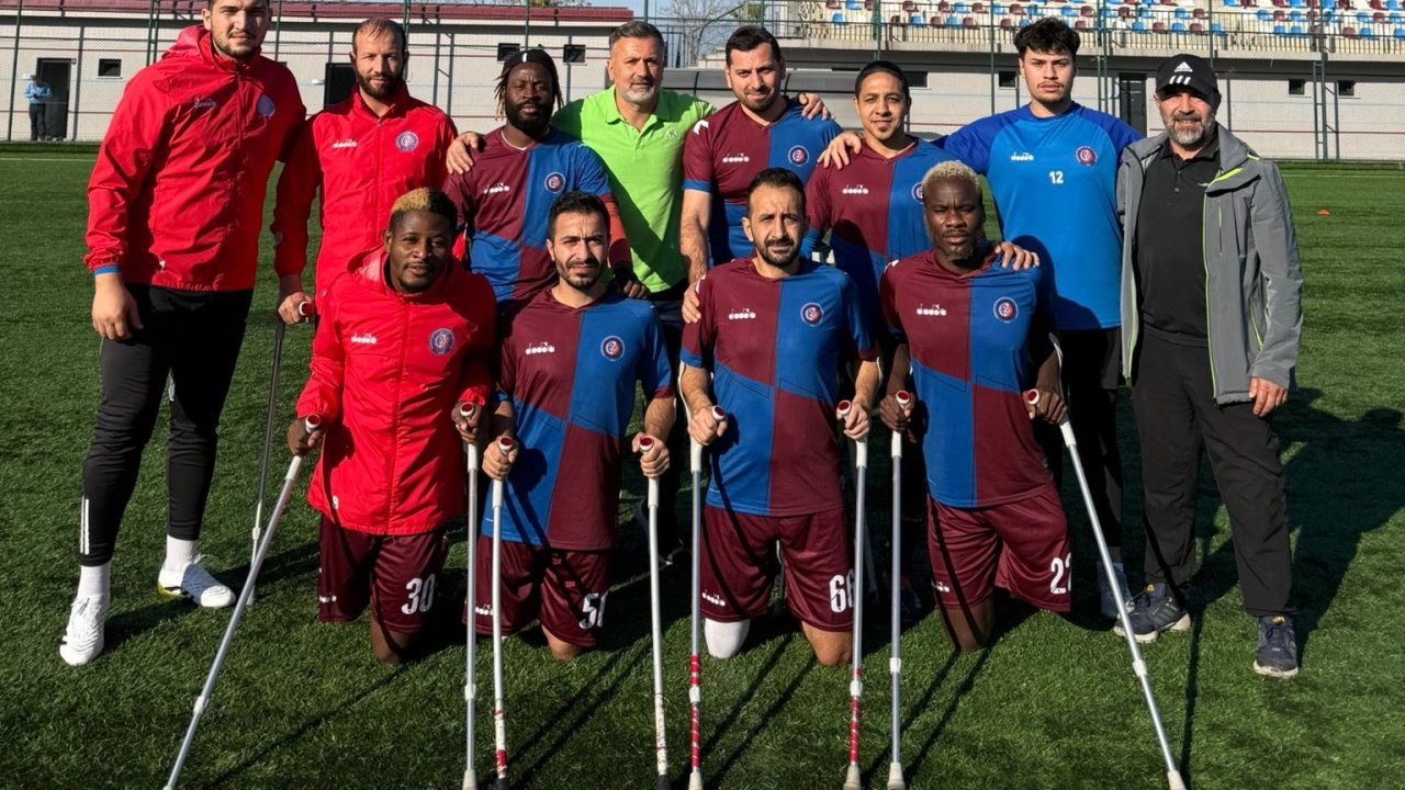 Ampute futbol takımı iddialı başlamak istiyor