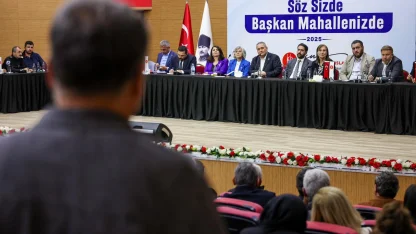 Ankara Keçiören'de Başkan Özarslan'dan mahalle buluşmalarına devam