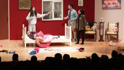 Ankara Keçiören'de çocuklar 'Tembel Ayşe' ile ikinci kez buluştu