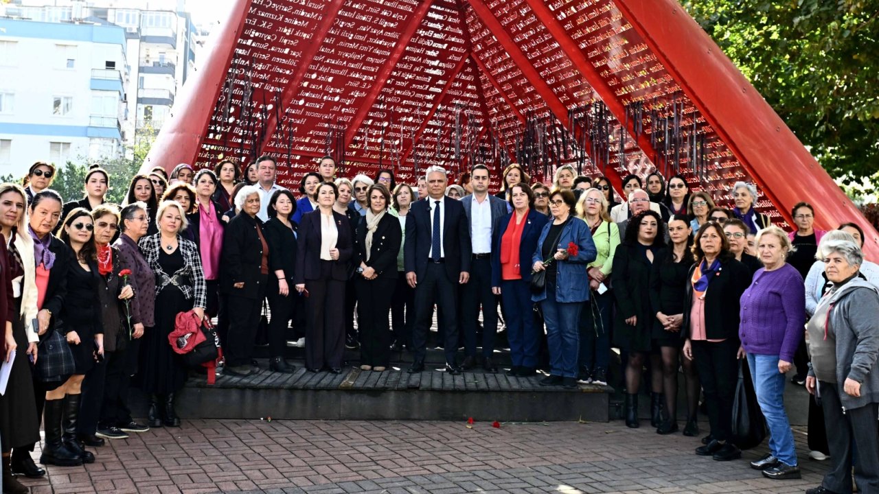 Antalya&#039;da şiddete karşı ses, Al Yazma’da yükseldi