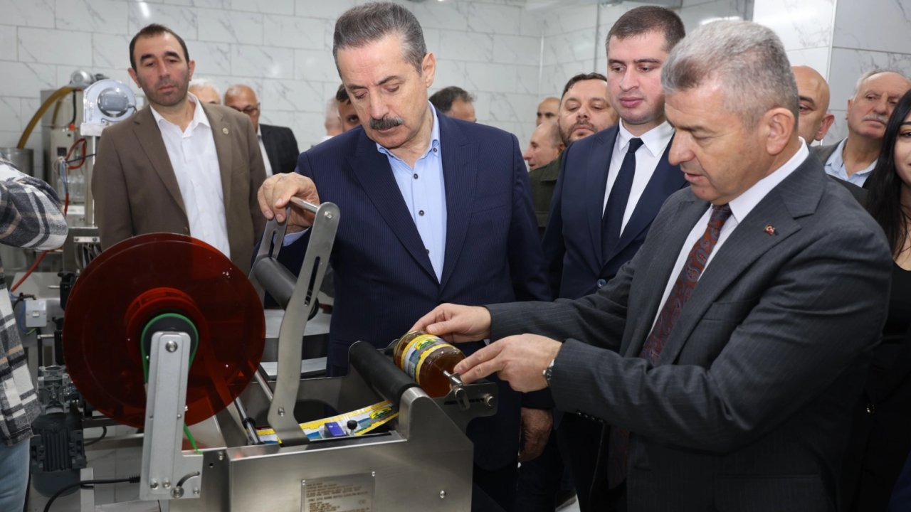 Artvin’de apiterapi ürünleri işleme ve bal dolum tesisi hizmete açıldı