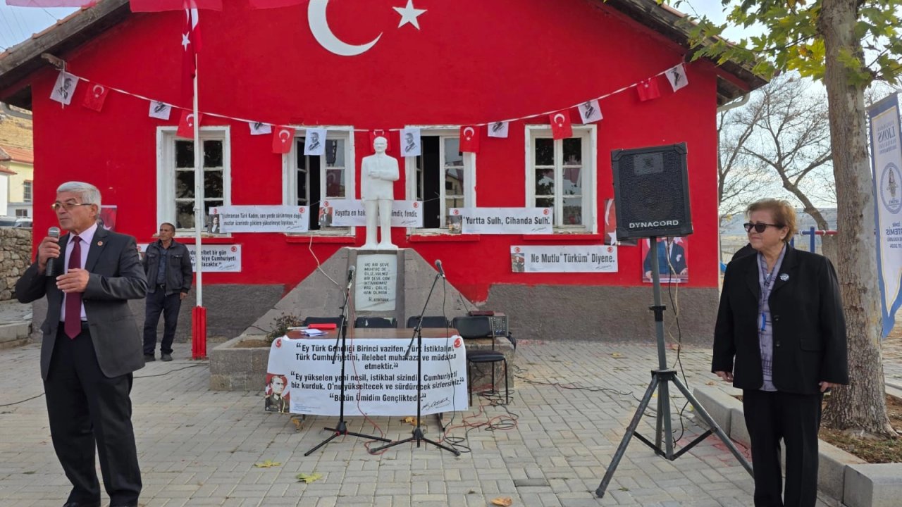 Atatürk’ün Atayurdu Taşkale’de anlamlı 10 Kasım