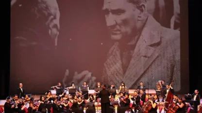 Ata’ya saygı konseri Denizli’de duygusal anlara sahne oldu