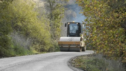 Balıkesir Büyükşehir'den Balya ve Gönen yolunda mesai