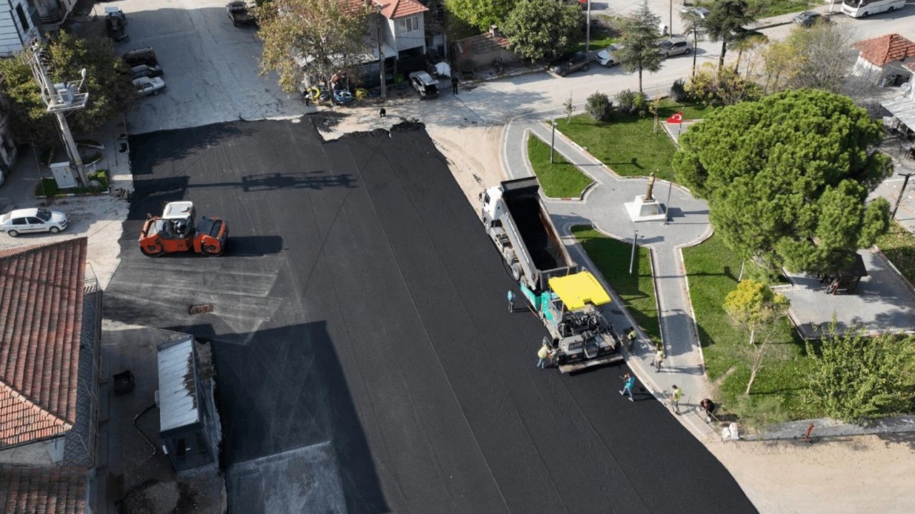 Balıkesir Sarıbeyler Mahallesi modern yoluna kavuştu