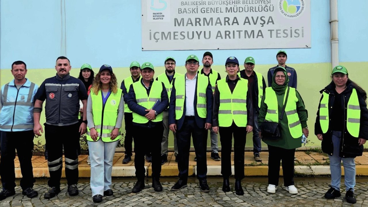 Balıkesir&#039;de Avşa İçme Suyu Arıtma Tesisi’ne teknik inceleme