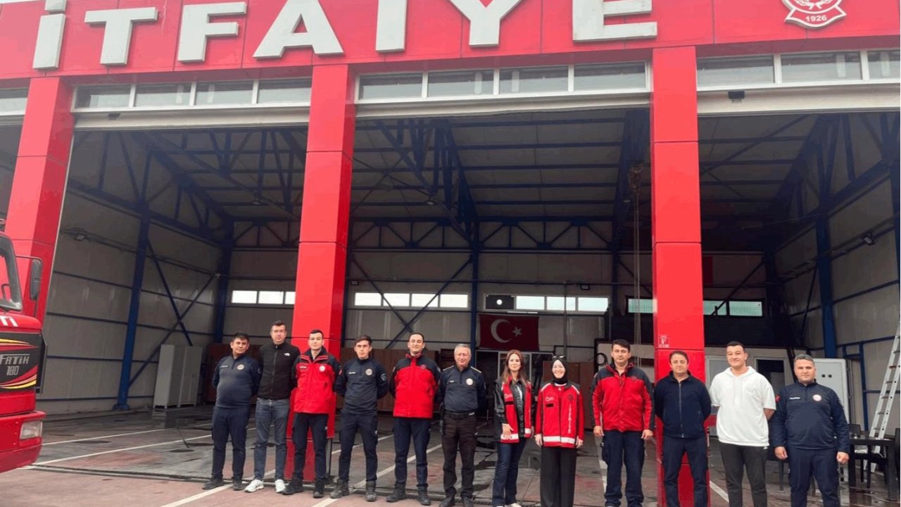 Balıkesir&#039;de itfaiyecilere psikolojik destek