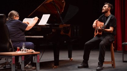 Balıkesir'de oyuncu adayları sahnede ter döktü