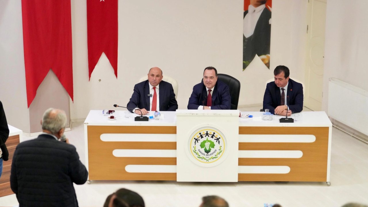 Başkan Dutlulu Sarıgöl’de Halkla Buluştu: