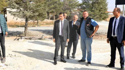 Başkan Kılca, Kızören ve Köseali’de yatırımları inceledi