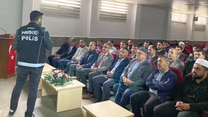 Batman Sason'da din görevlilerine 'en iyi narkotik polisi anne' semineri