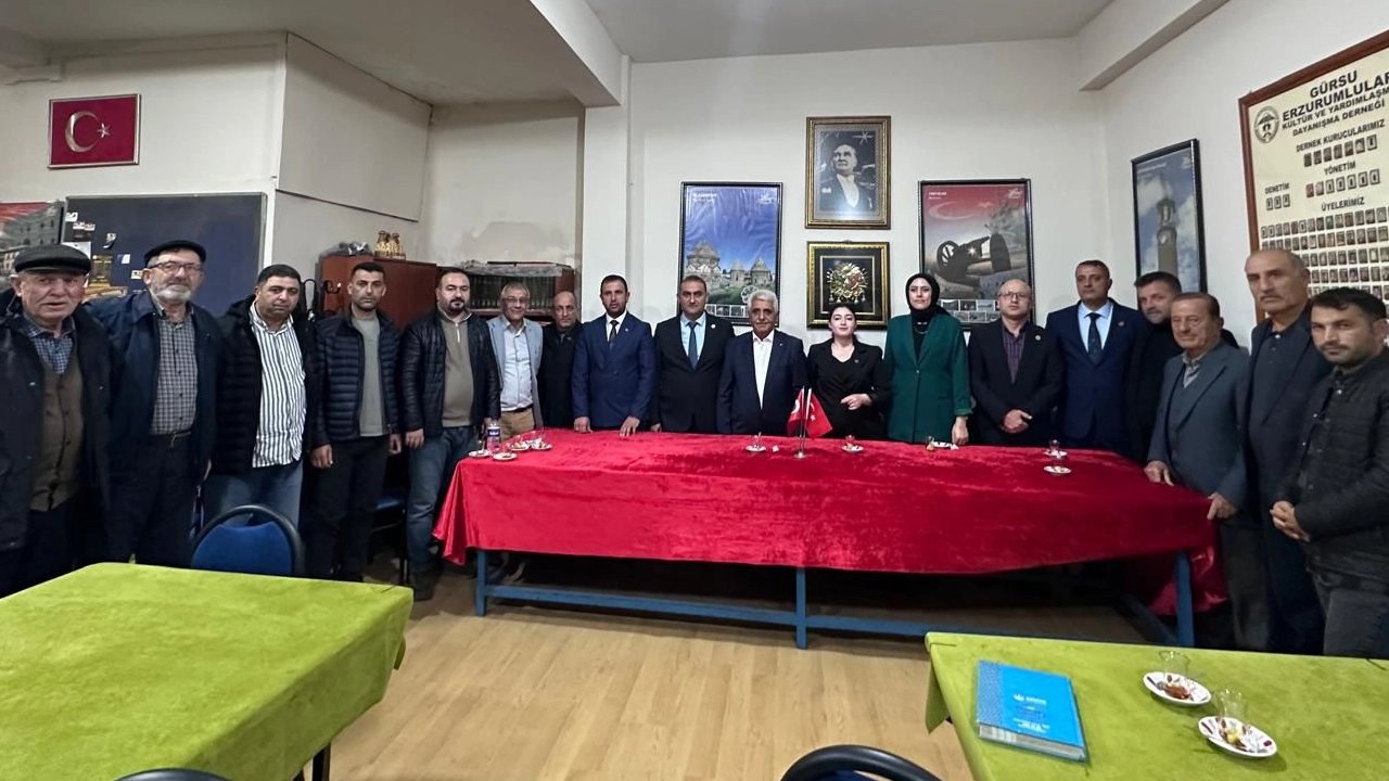 BBP Bursa&#039;dan Gürsu Erzurumlular Derneği&#039;ne ziyaret